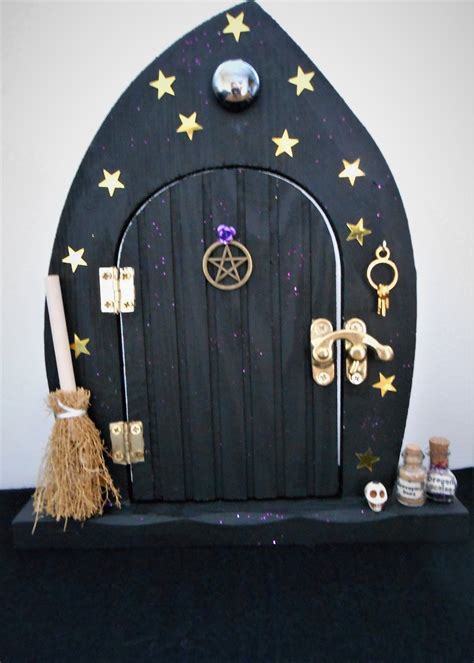 Witch Door Curtains: Wickedly Stylish Halloween Decor